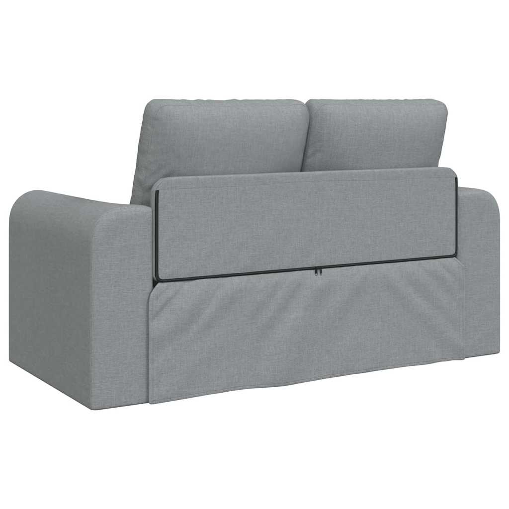 Divano letto Grigio chiaro 148 x 71 x 83 cm Tessuto - homemem39