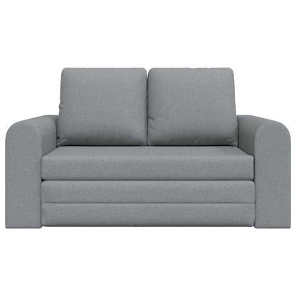 Divano letto Grigio chiaro 148 x 71 x 83 cm Tessuto - homemem39