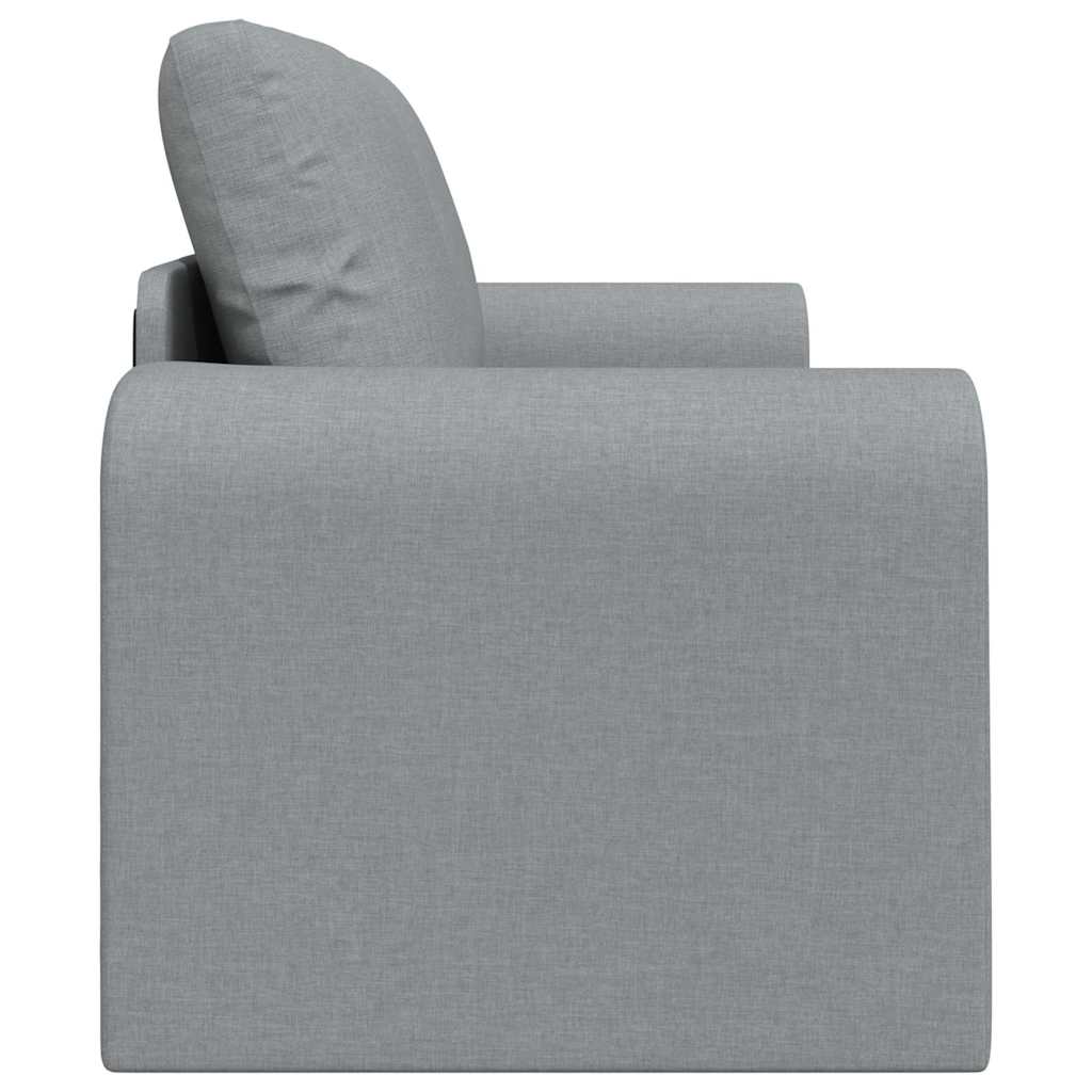 Divano letto Grigio chiaro 148 x 71 x 83 cm Tessuto - homemem39