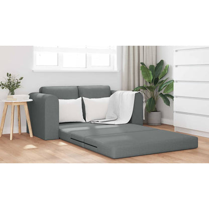 Divano letto Grigio scuro 148 x 71 x 83 cm Tessuto - homemem39