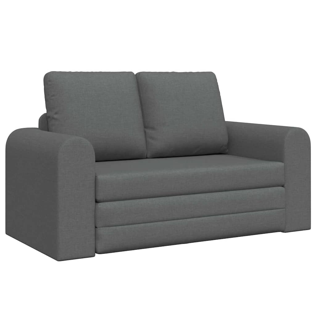 Divano letto Grigio scuro 148 x 71 x 83 cm Tessuto - homemem39