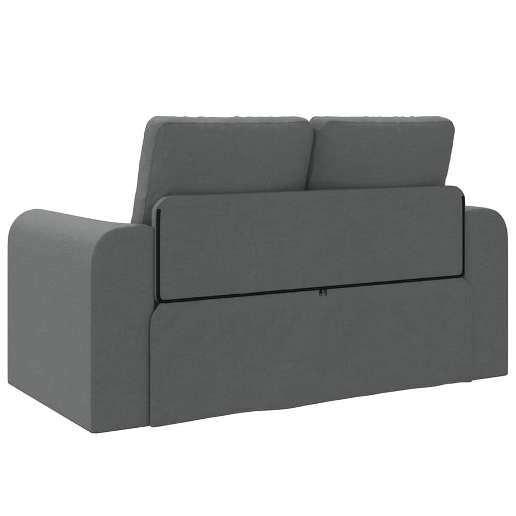 Divano letto Grigio scuro 148 x 71 x 83 cm Tessuto - homemem39