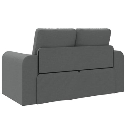 Divano letto Grigio scuro 148 x 71 x 83 cm Tessuto - homemem39