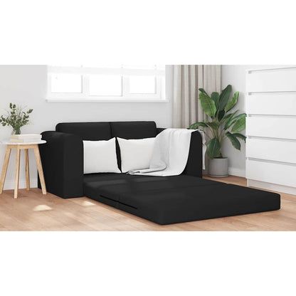 Divano letto 60cm Nero Tessuto