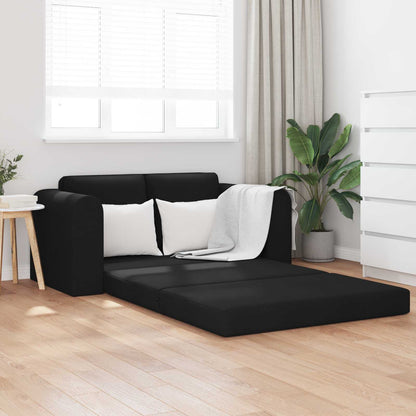 Divano letto 60cm Nero Tessuto
