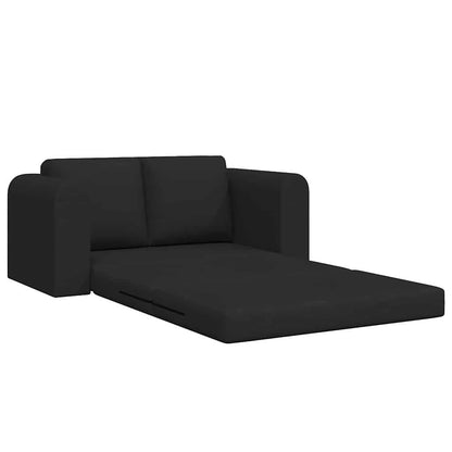 Divano letto 60cm Nero Tessuto