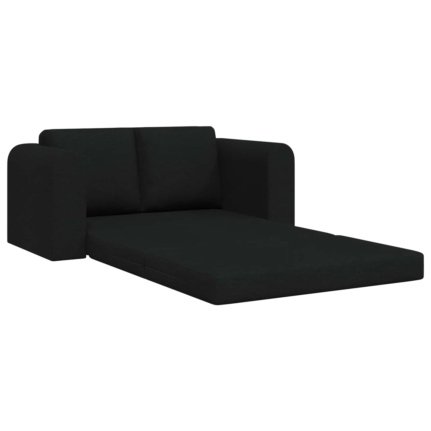 Divano letto 60cm Nero Tessuto | homemem39