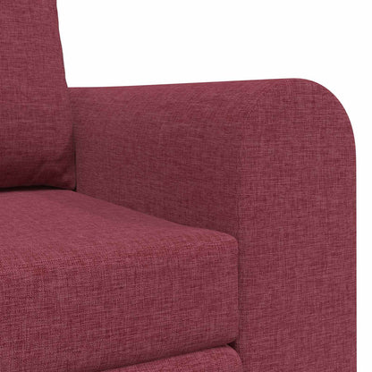Divano letto 60cm Rosso Vino Tessuto | homemem39