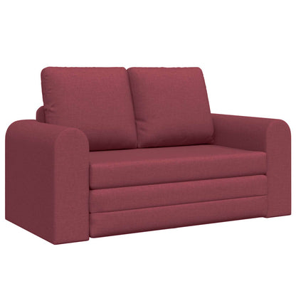 Divano letto 60cm Rosso Vino Tessuto | homemem39