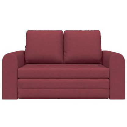 Divano letto 60cm Rosso Vino Tessuto