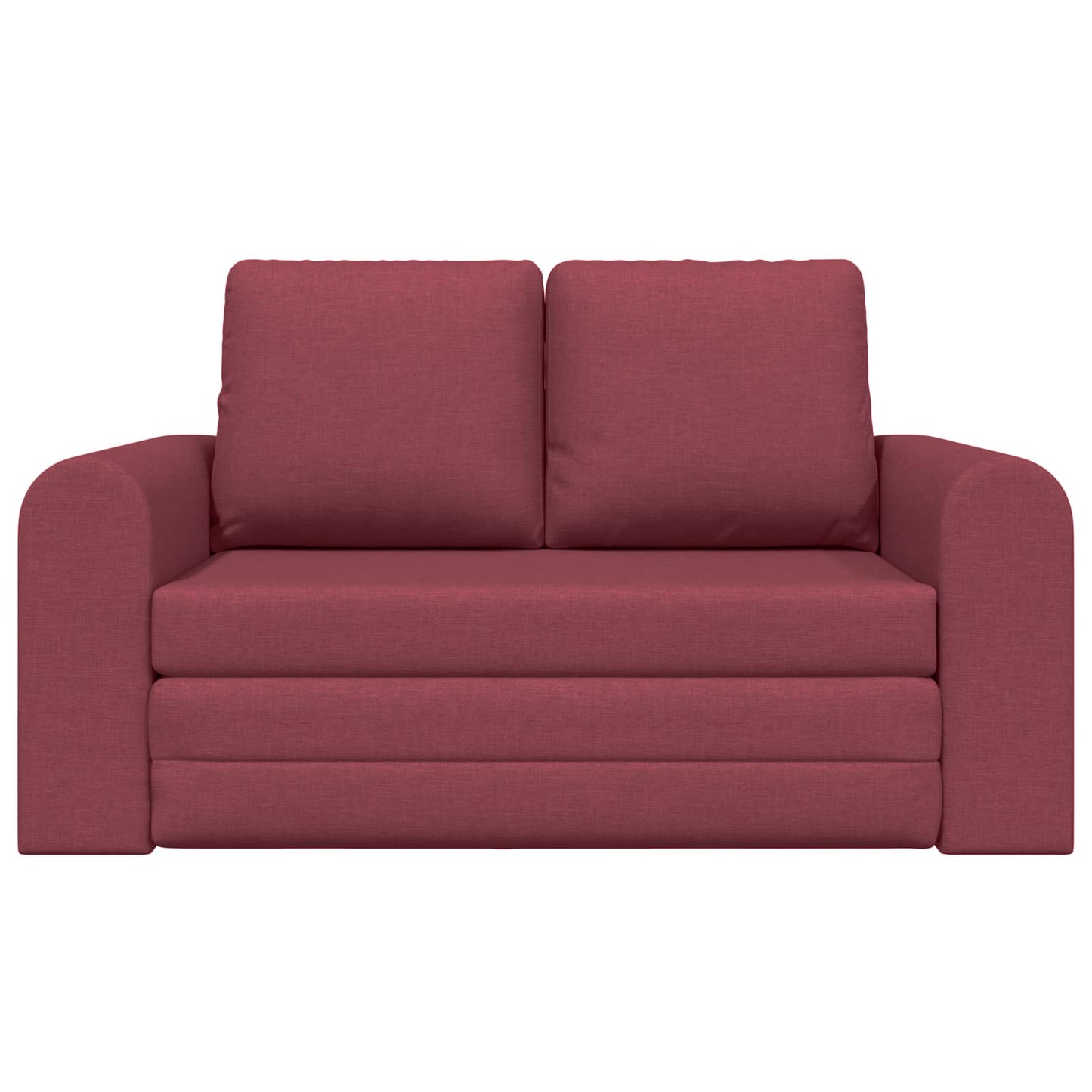 Divano letto 60cm Rosso Vino Tessuto | homemem39