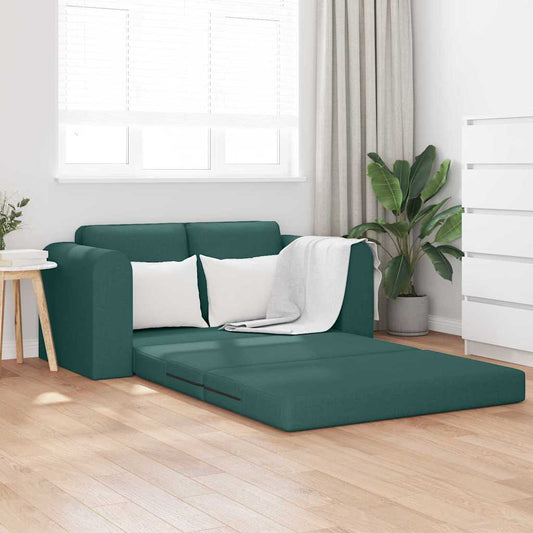 Divano letto 60cm Verde Scuro Tessuto