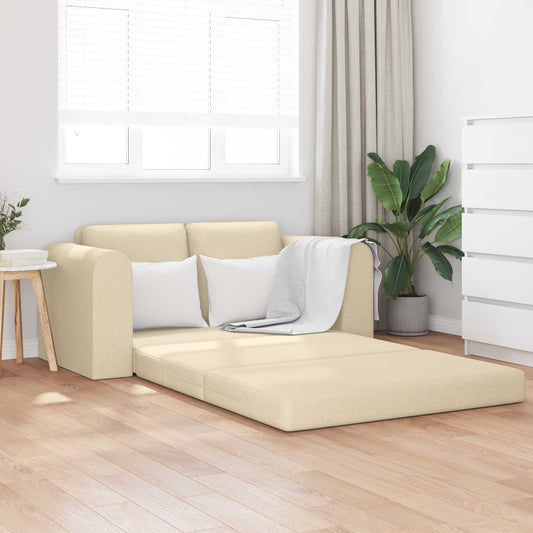 Divano letto 60cm Crema Tessuto