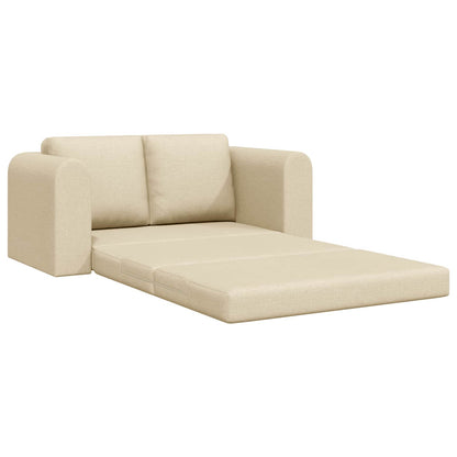 Divano letto 60cm Crema Tessuto