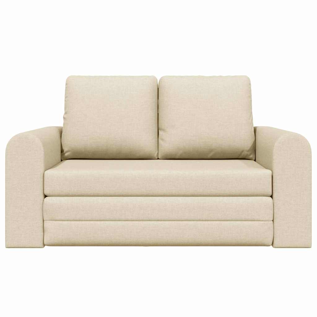 Divano letto 60cm Crema Tessuto