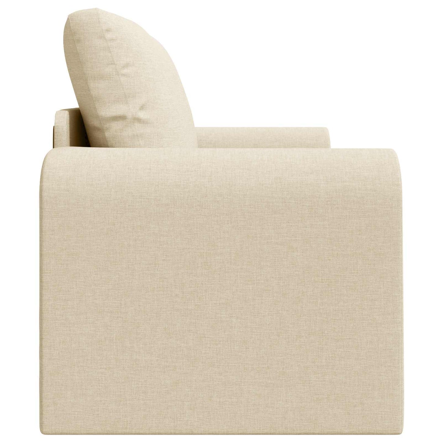 Divano letto 60cm Crema Tessuto | homemem39