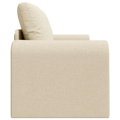 Divano letto 60cm Crema Tessuto | homemem39