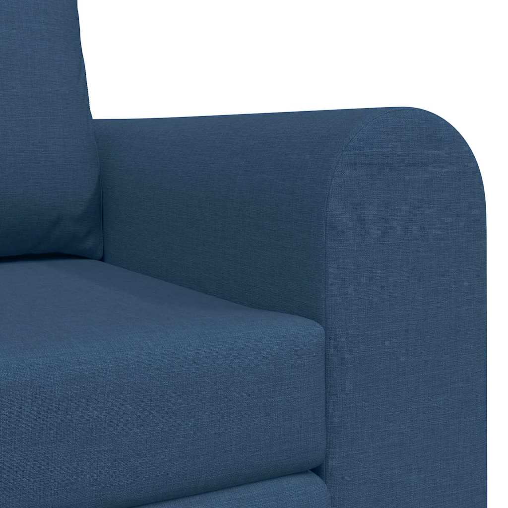 Divano letto 60cm Blu Tessuto - homemem39
