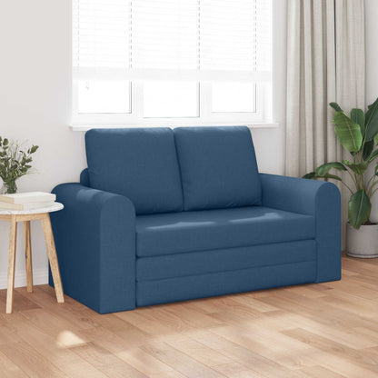 Divano letto 60cm Blu Tessuto