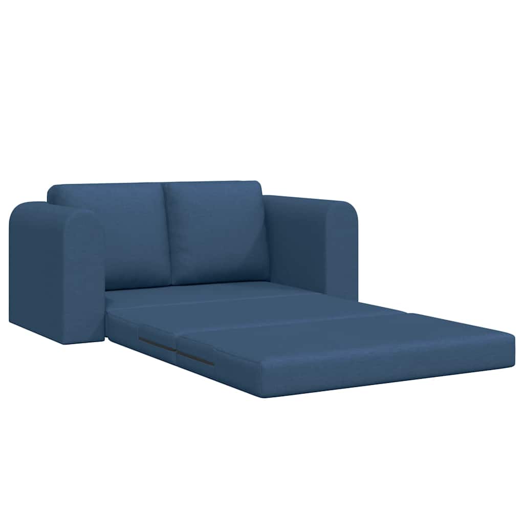Divano letto 60cm Blu Tessuto - homemem39