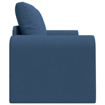 Divano letto 60cm Blu Tessuto | homemem39