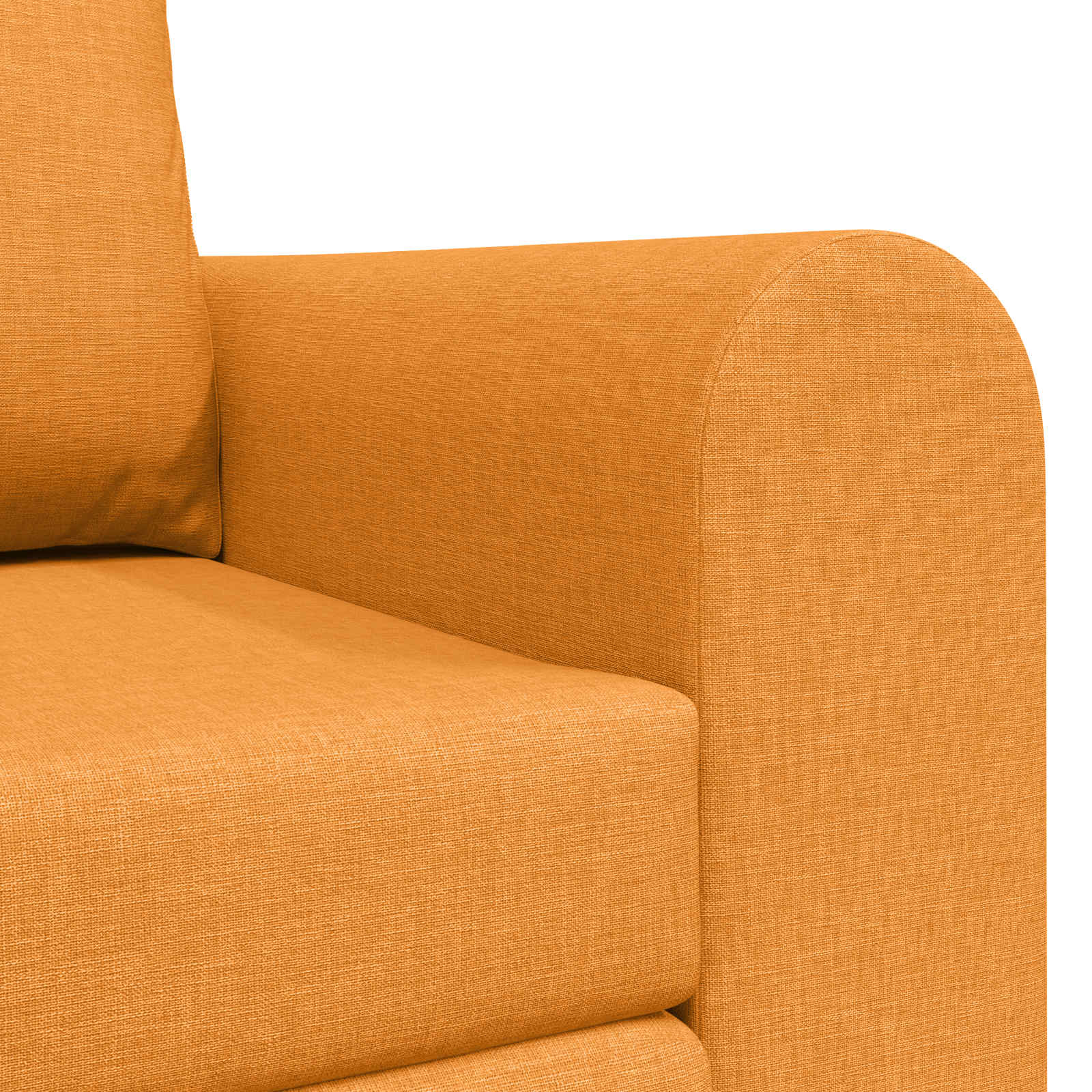 Divano letto 60cm Giallo Scuro Tessuto | homemem39