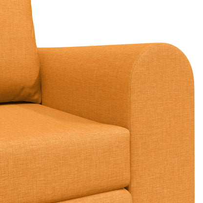 Divano letto 60cm Giallo Scuro Tessuto