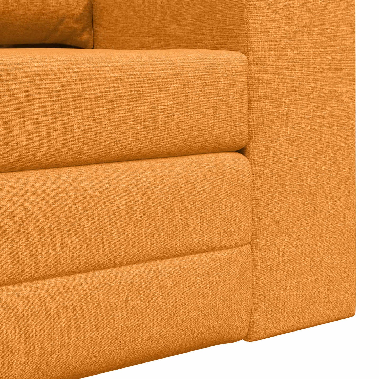 Divano letto 60cm Giallo Scuro Tessuto | homemem39