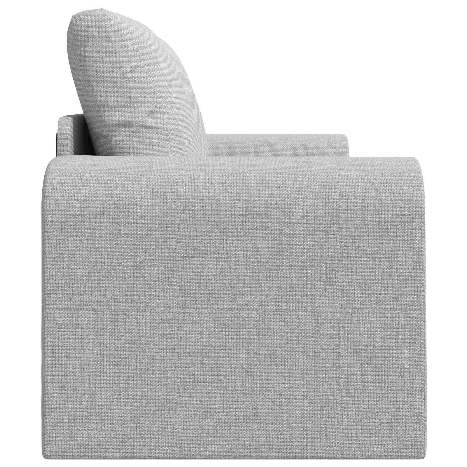 Divano letto 60cm Grigio Nuvola Tessuto - homemem39