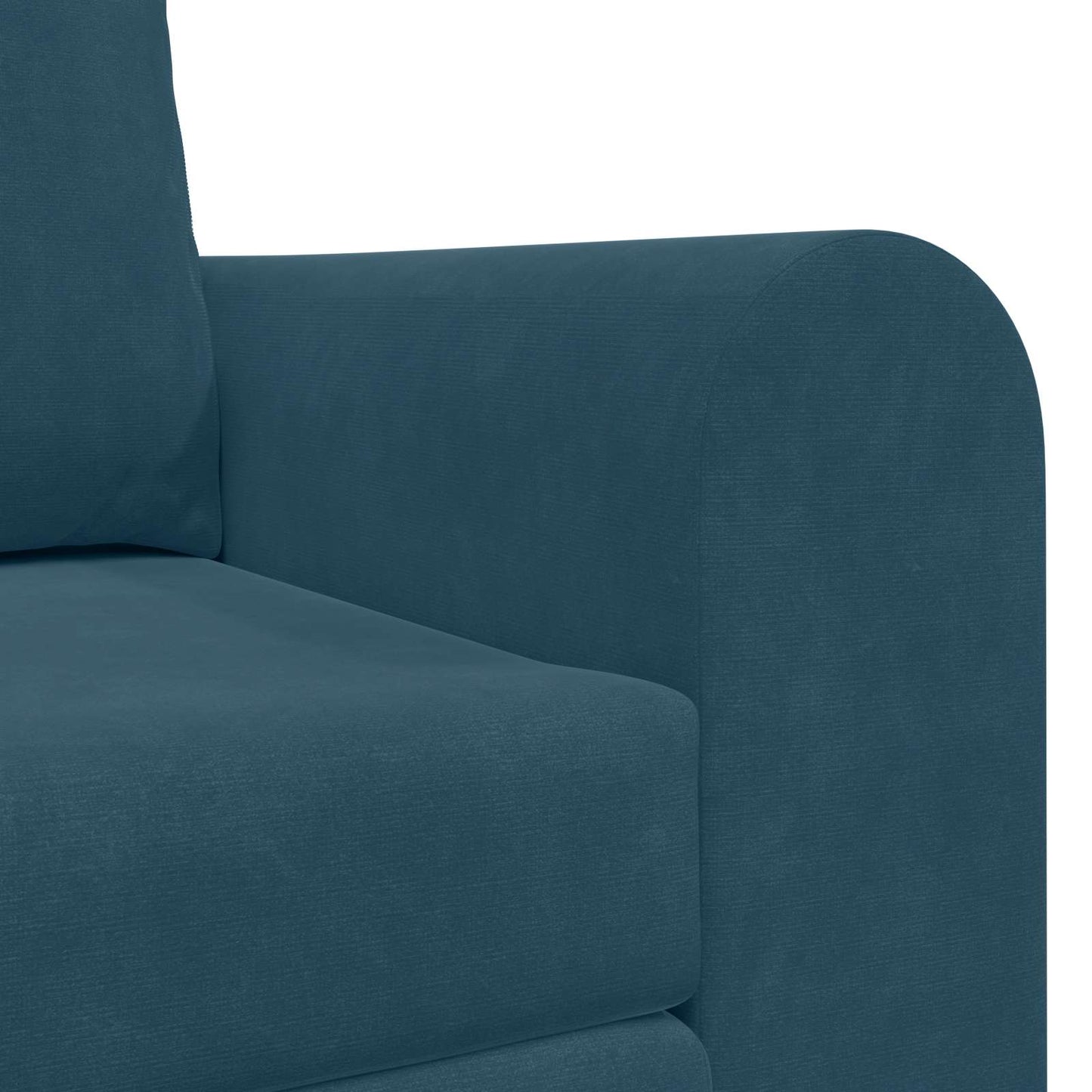 Divano letto Blu 148 x 71 x 83 cm Velluto | homemem39