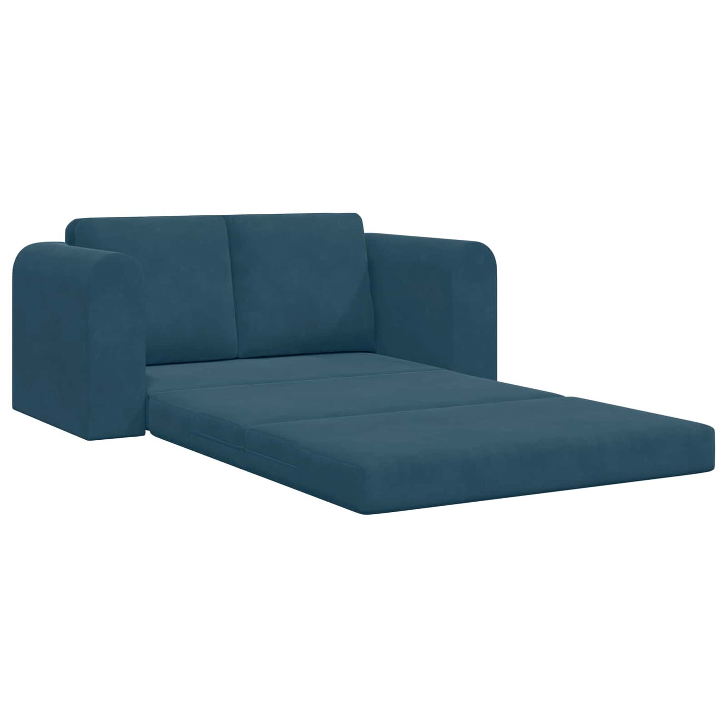Divano letto Blu 148 x 71 x 83 cm Velluto | homemem39