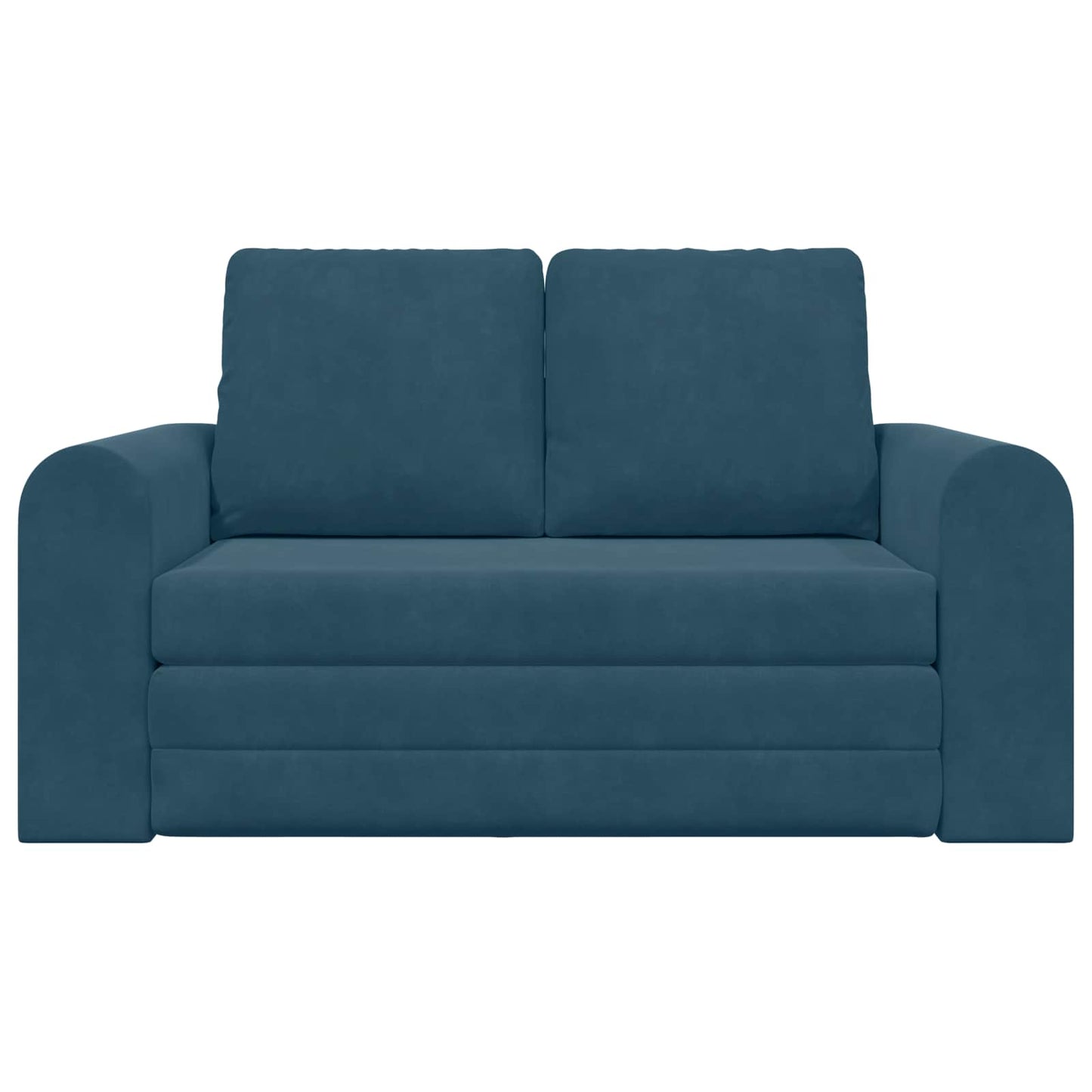 Divano letto Blu 148 x 71 x 83 cm Velluto | homemem39