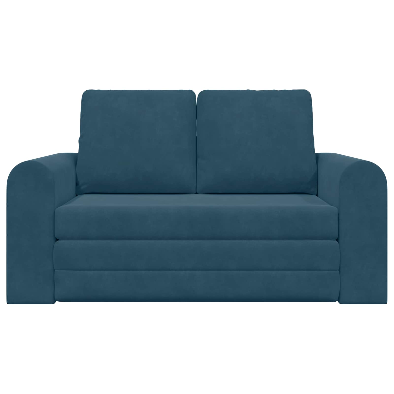 Divano letto Blu 148 x 71 x 83 cm Velluto | homemem39
