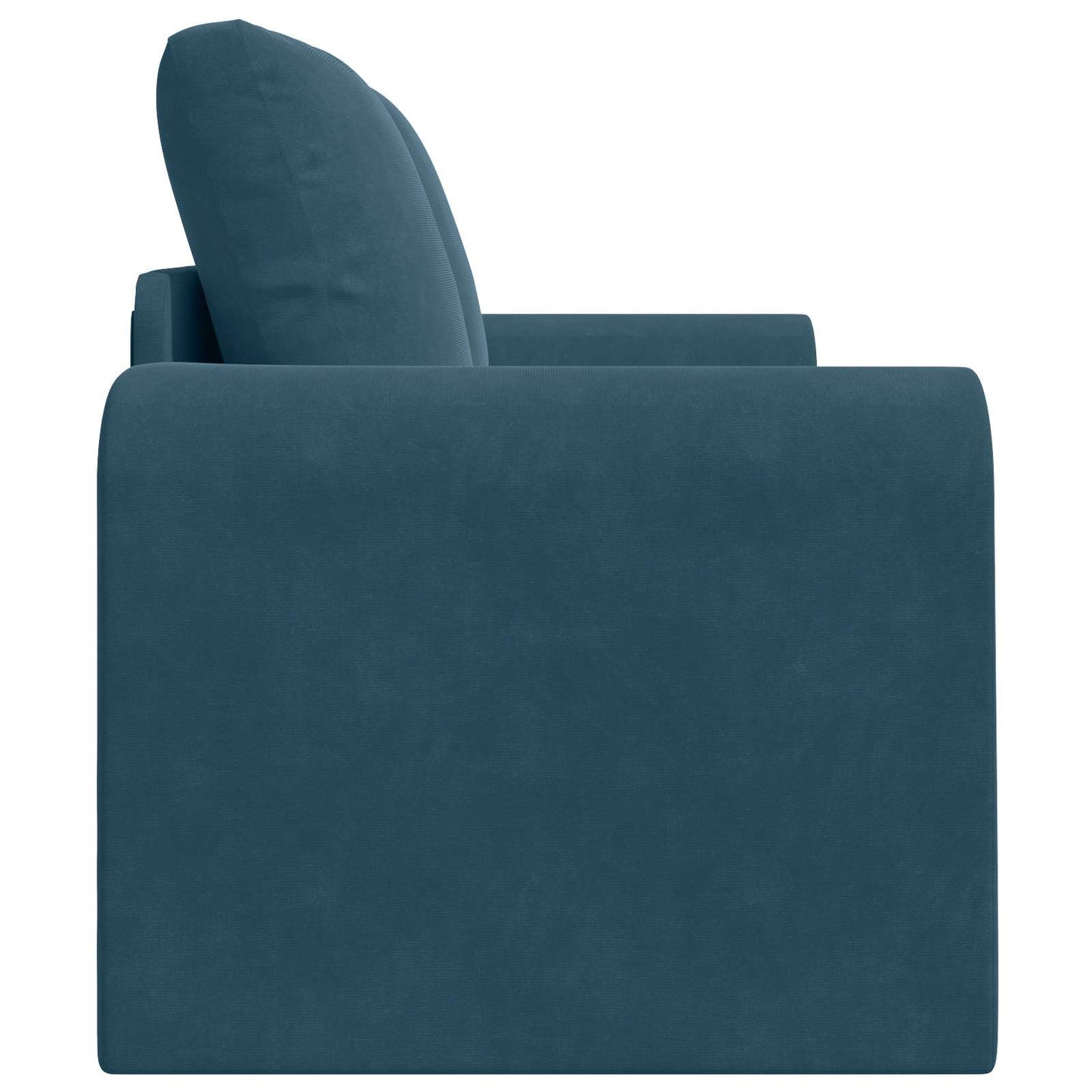 Divano letto Blu 148 x 71 x 83 cm Velluto | homemem39