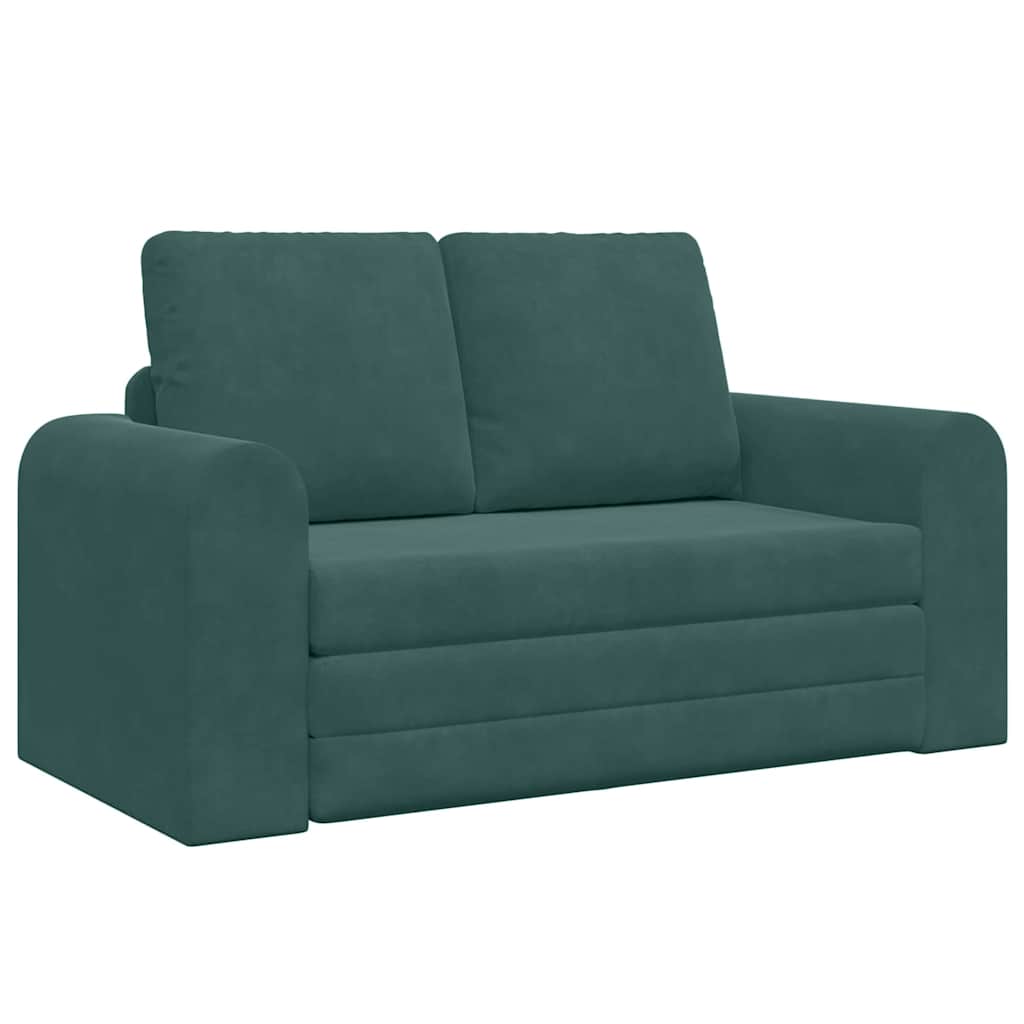 Divano letto 60cm Verde Scuro Velluto - homemem39