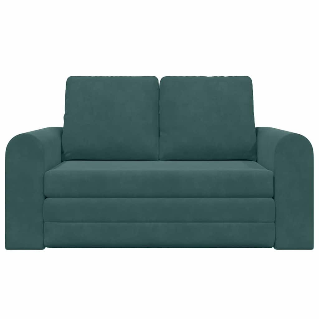 Divano letto 60cm Verde Scuro Velluto - homemem39