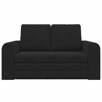 Divano letto Nero 148 x 71 x 83 cm Velluto - homemem39