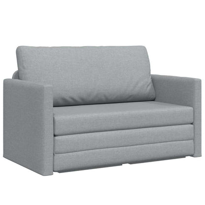 Divano letto 110cm Grigio chiaro Tessuto