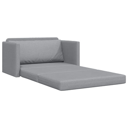Divano letto 110cm Grigio chiaro Tessuto | homemem39