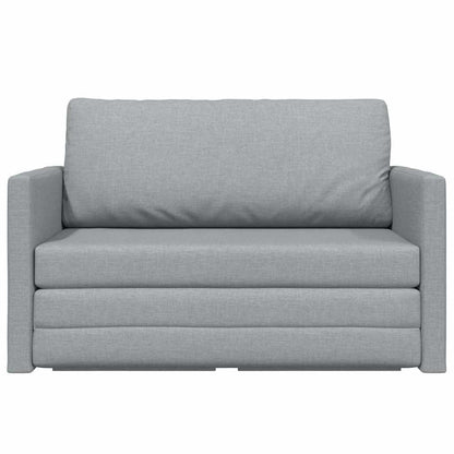 Divano letto 110cm Grigio chiaro Tessuto