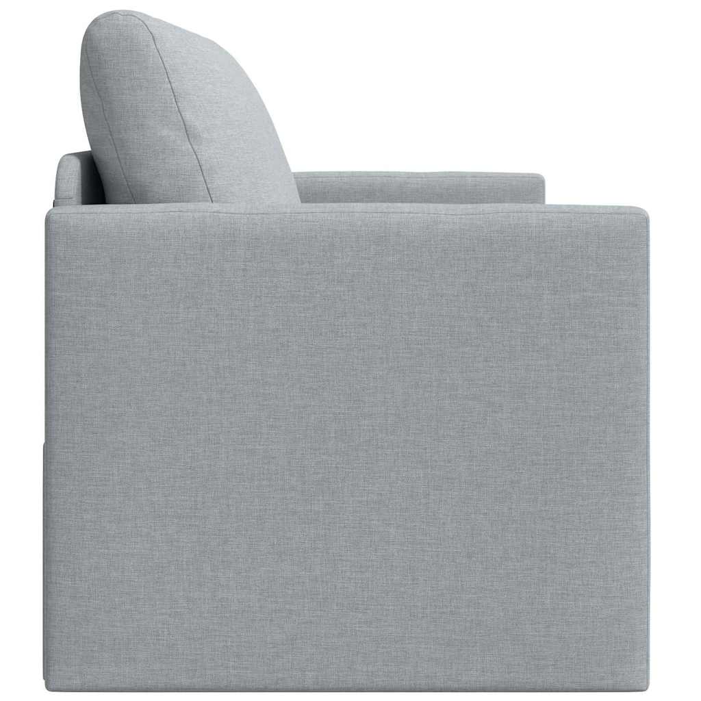 Divano letto 110cm Grigio chiaro Tessuto