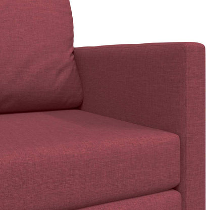 Divano letto 110cm Rosso Vino Tessuto
