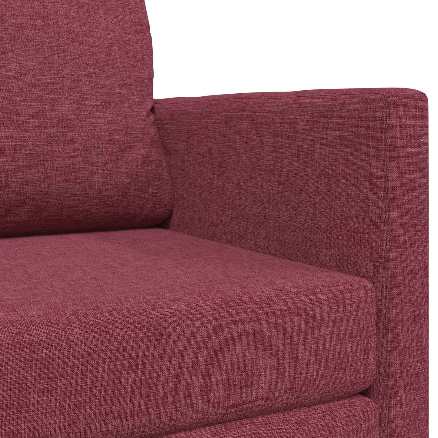Divano letto 110cm Rosso Vino Tessuto