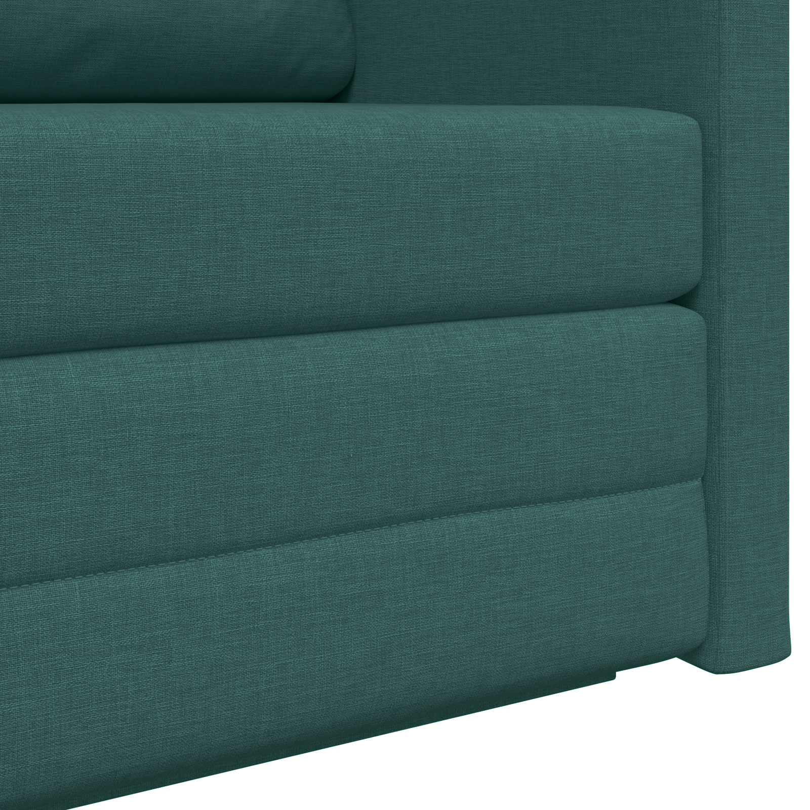 Divano letto 110cm Verde Scuro Tessuto | homemem39