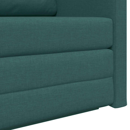 Divano letto 110cm Verde Scuro Tessuto | homemem39