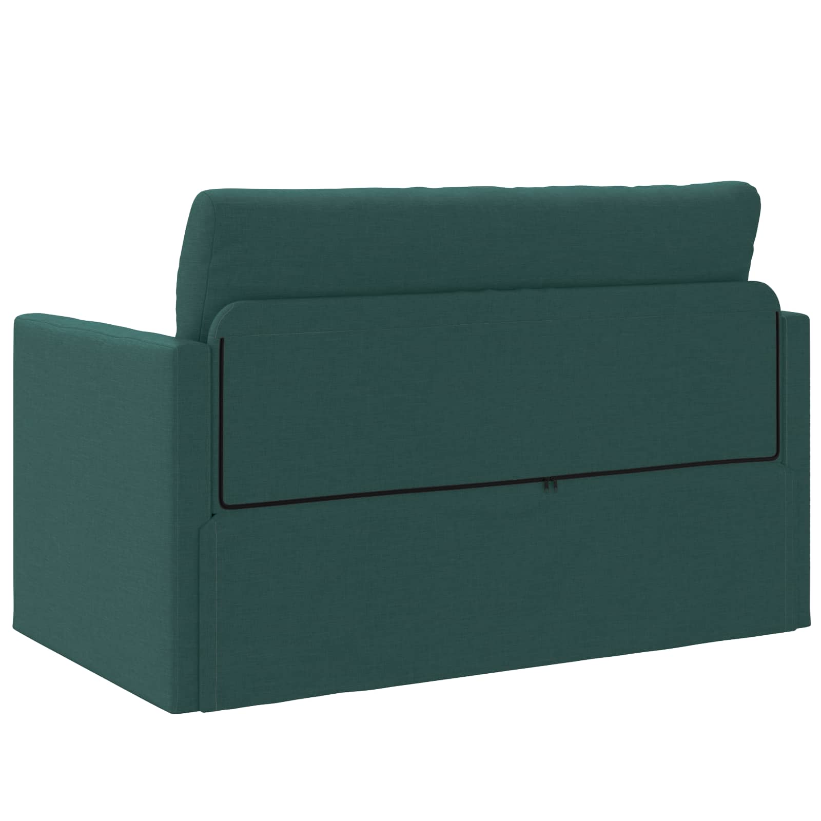Divano letto 110cm Verde Scuro Tessuto | homemem39