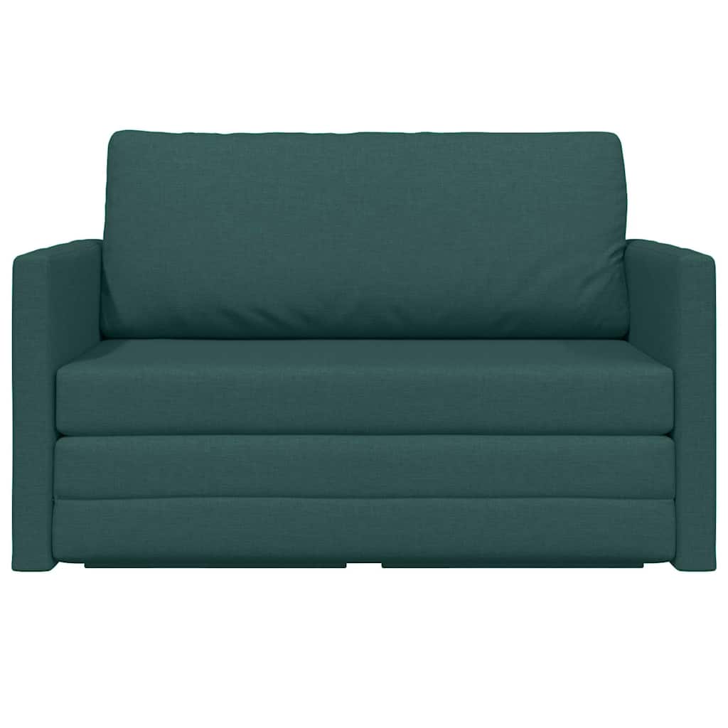 Divano letto 110cm Verde Scuro Tessuto