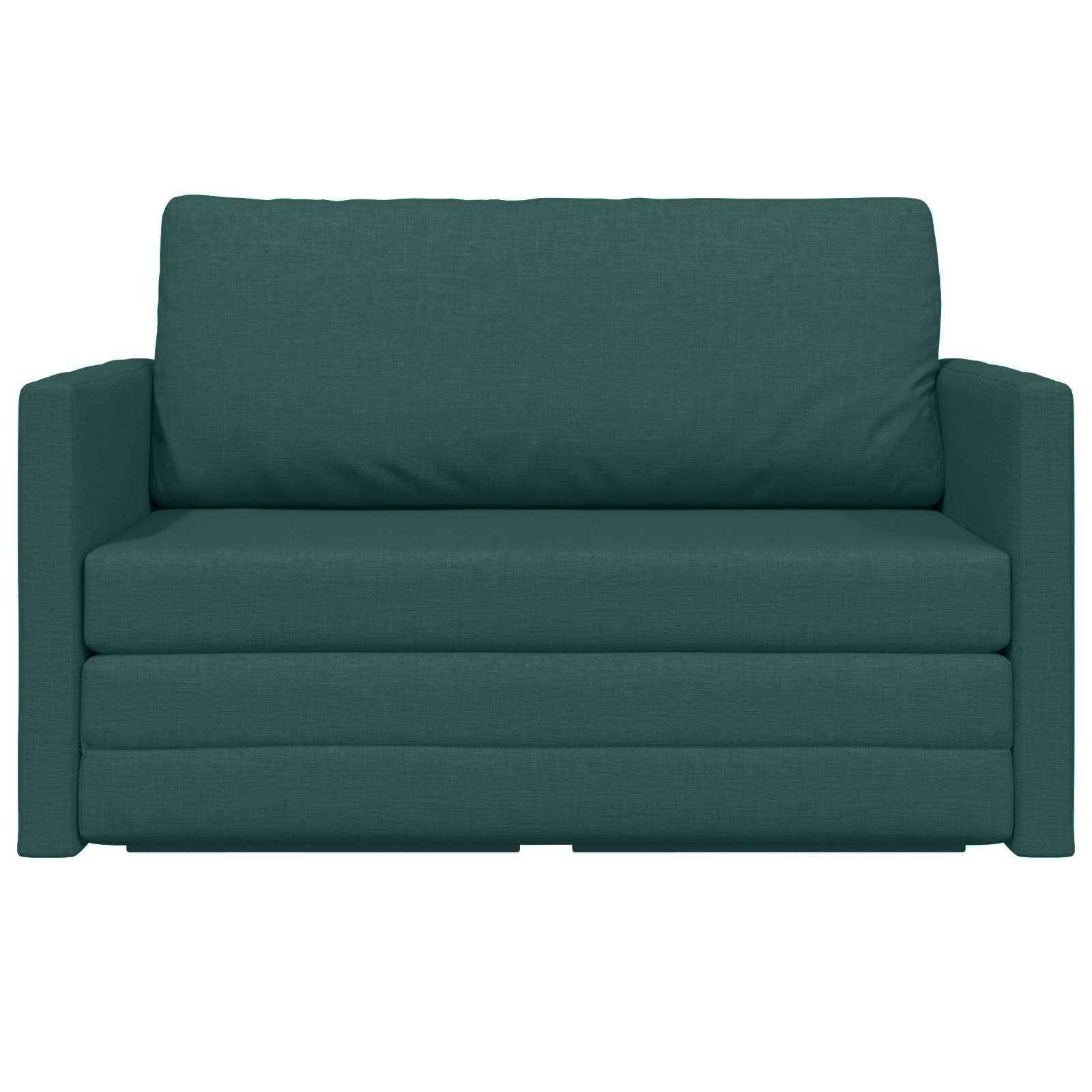 Divano letto 110cm Verde Scuro Tessuto | homemem39