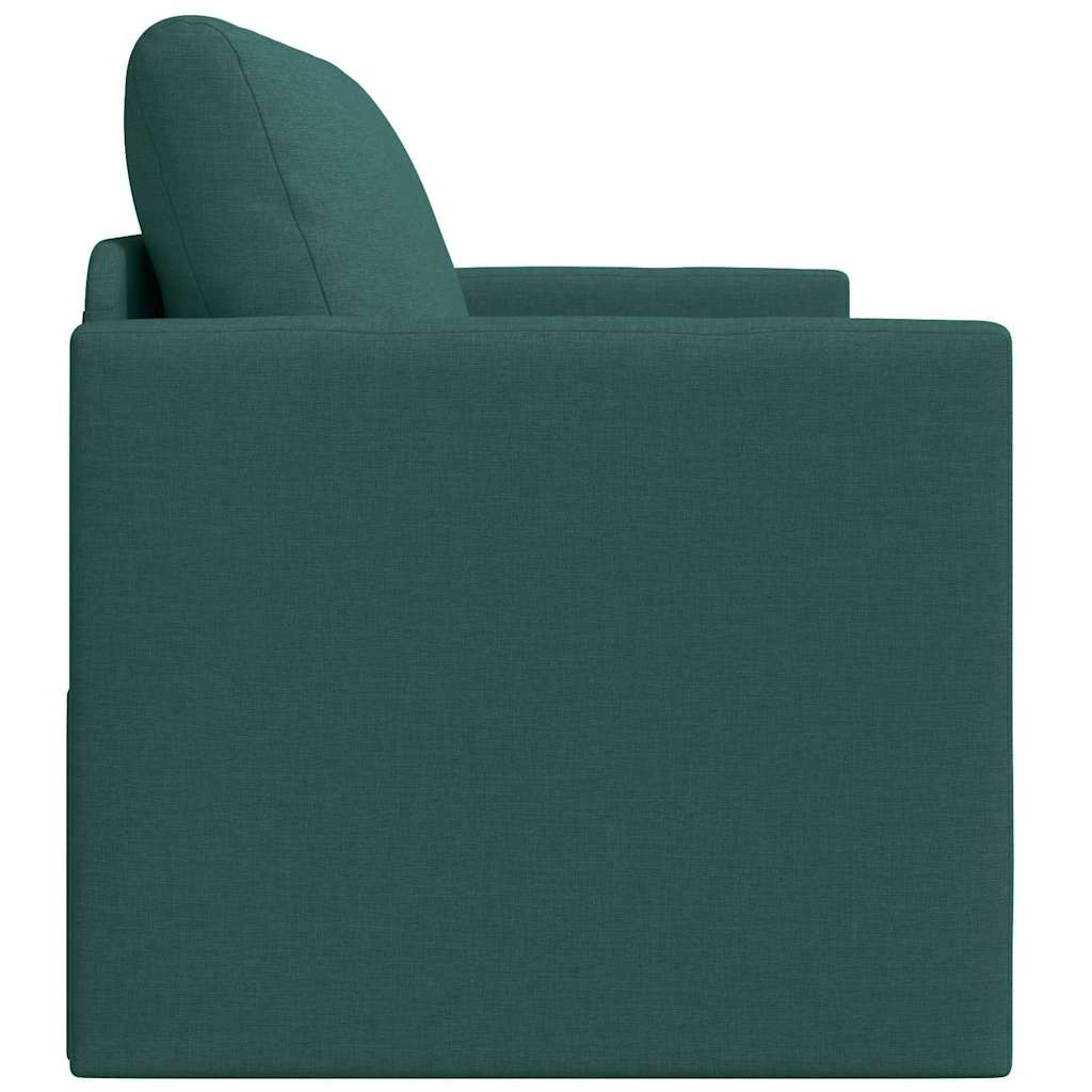 Divano letto 110cm Verde Scuro Tessuto