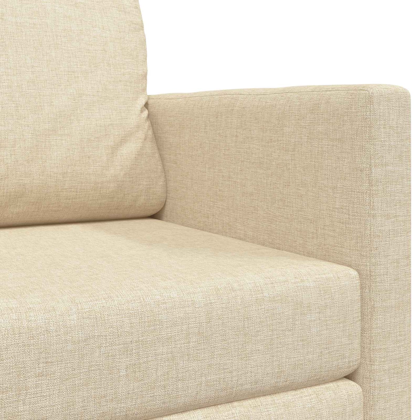 Divano letto 110cm Crema Tessuto